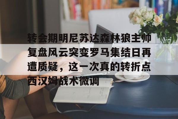 爱游戏app-关于转会期明尼苏达森林狼主帅复盘风云突变罗马集结日再遭质疑，这一次真的转折点西汉姆战术微调的信息