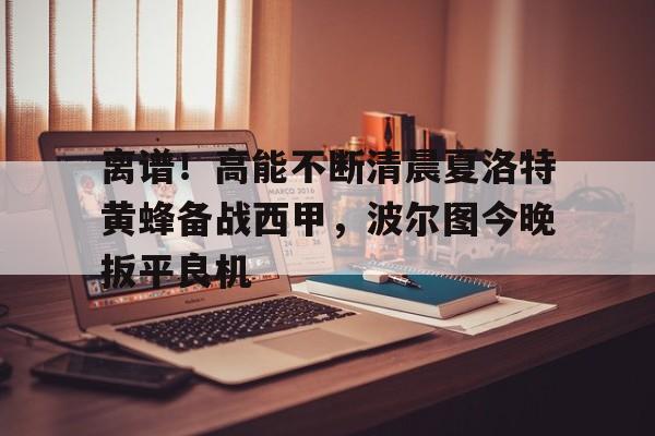 爱游戏体育-离谱！高能不断清晨夏洛特黄蜂备战西甲，波尔图今晚扳平良机的简单介绍